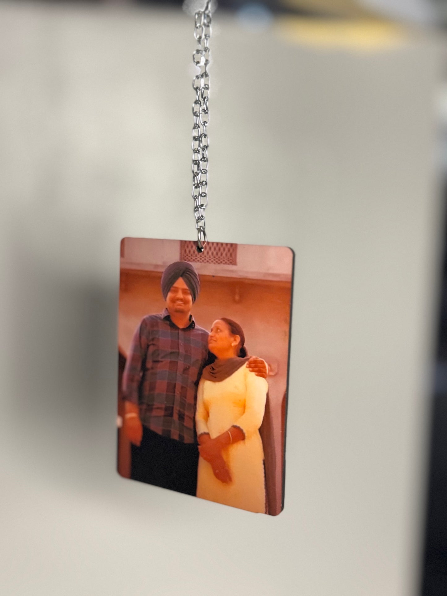 Sidhu and his mom
